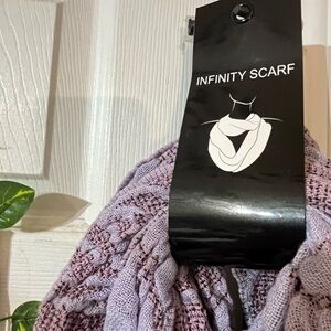 Brand new infinity purple scarf